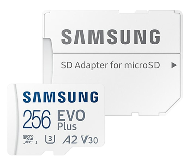 SAMSUNG EVO Plus microSD 256GB z adapterem 160MB/s - 1237156 - zdjęcie 3